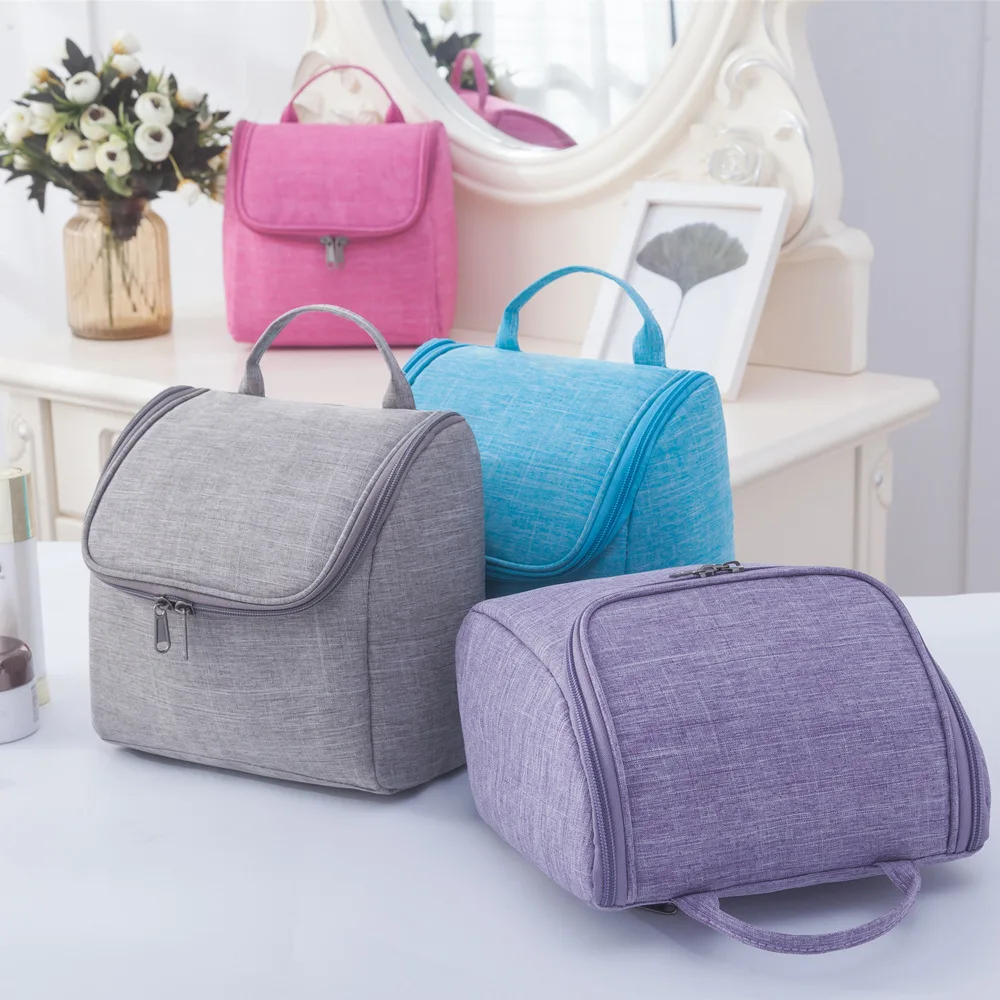 أكسفورد المنظم تخزين أدوات الزينة حالة مستحضرات التجميل حقيبة المرأة حقائب السفر المحمولة سستة حقائب مكياج المكياج الجمال غسل حمام