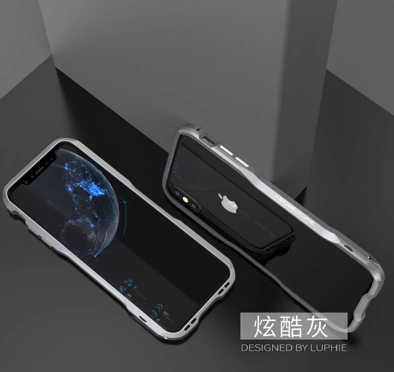 iphone 13 pro max cover Luxury Metal Bumper Case for iPhone 11 13 Pro Max XS 12 Mini XR 7 8 Plus SE2020 Aluminium Alloy Frame Strong Double Color Cover iphone 13 pro max case clear