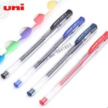 10 шт./партия одношариковая ручка Signo Dx Um-100 гелевая ручка 0,5 мм Uni Mitsubishi ручка черный/синий/красный