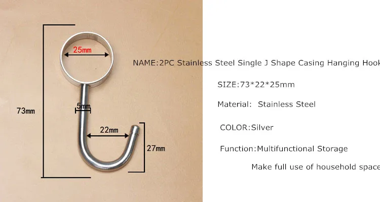 XUNZHE 2 шт. нержавеющая сталь один J Форма Корпус висит крючки кухня горшок крючок СТОЙКИ Rail одежда держатель для хранения Организатор