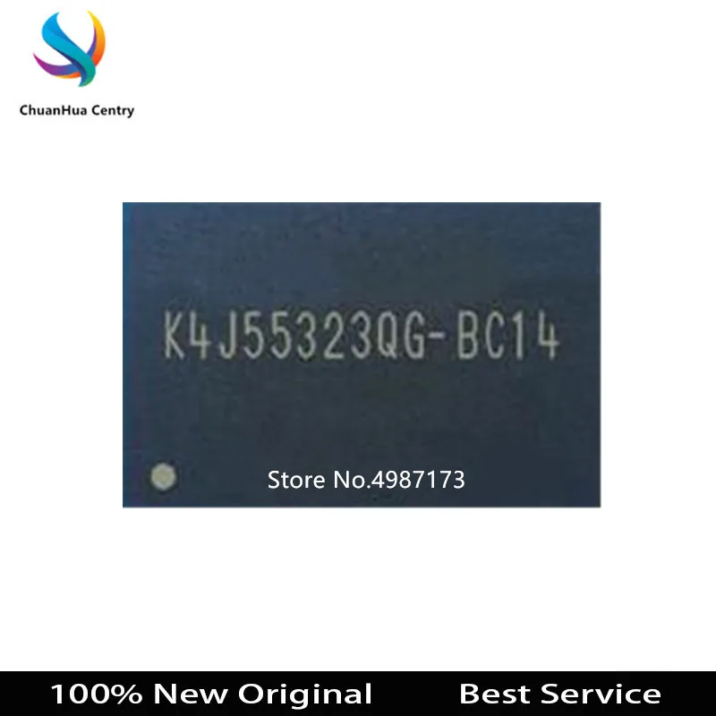 

1 шт. K4J55323QG-BC14 100% новый телефон
