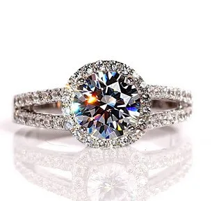 Обручальные кольца для женщин из серебра 925 пробы с натуральным камнем Женские