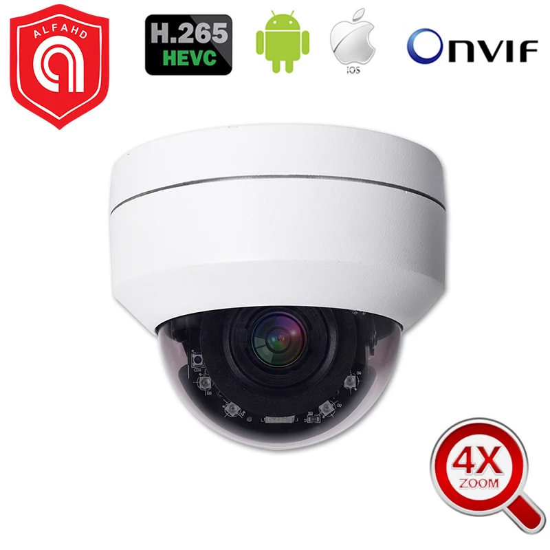 

1080P PTZ Speed Dome IP Camera 5MP Full HD Onvif 4X Zoom P2P 45m IR Night Vision Waterproof P2P 2MP Outdoor Dome PTZ IP Cam