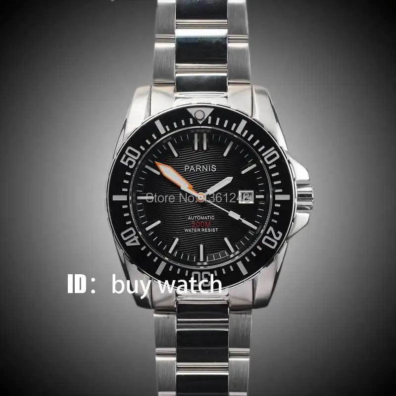 parnis 200m diver watch