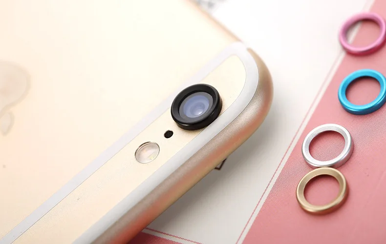 Новая Мода 5 цвет Вернуться Задняя Камера Защитные Линзы Металла протектор