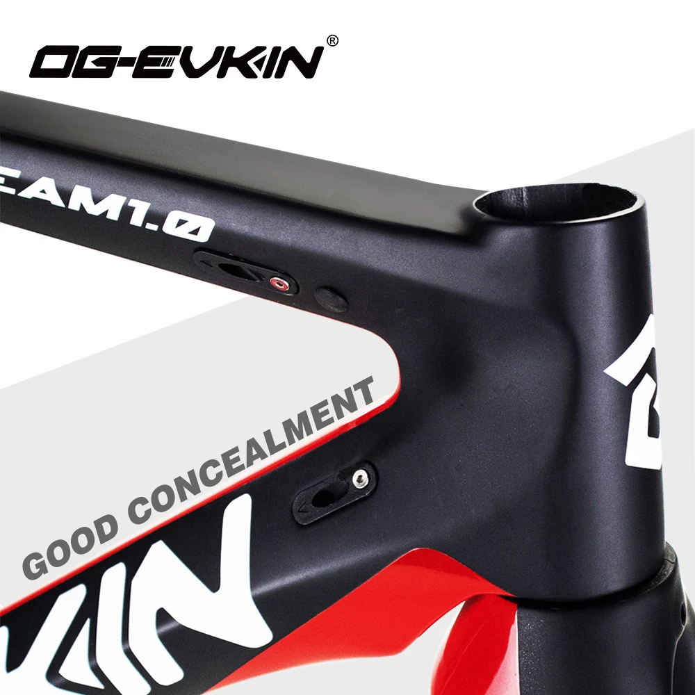 Sale OG-EVKIN CF-024 Carbon Road Frame Di2&Mechanical Carbon Frame Bicycle Road Bike Frame Racing Bike Frame Fork+Seatpost+Headset 3 Sale OG-EVKIN CF-024 Carbon Road Frame Di2&Mechanical Carbon Frame Bicycle Road Bike Frame Racing Bike Frame Fork+Seatpost+Headset 3
