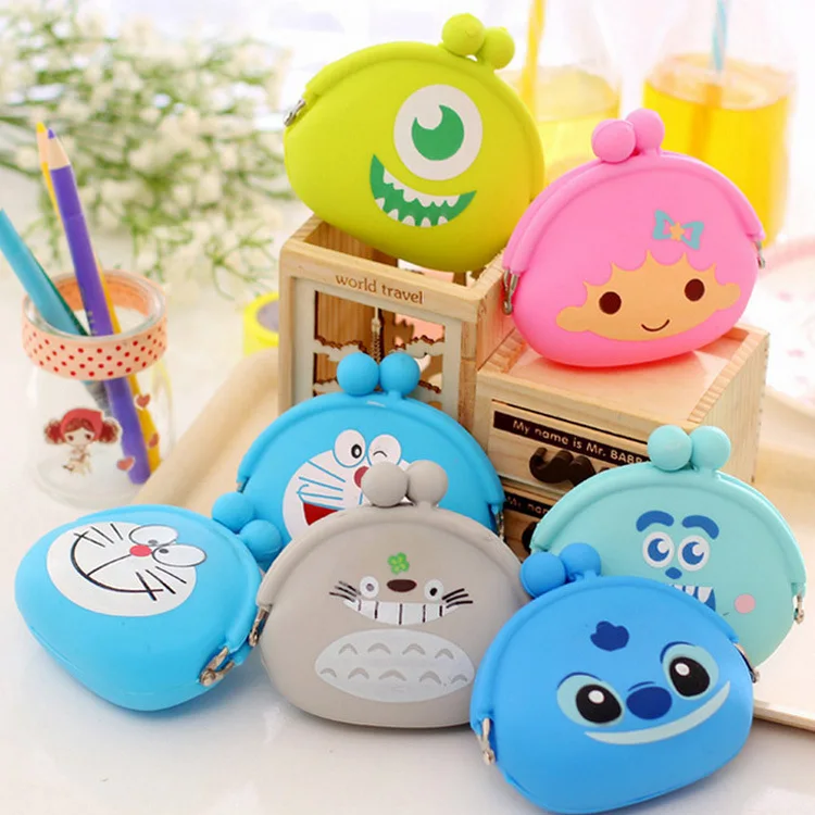 

Cute Coin Purses Mini Lovely Purses And Handbag Cartoon Animal Silicone Change Purse Women Bag Wallets Female Packet  Kids Purse
