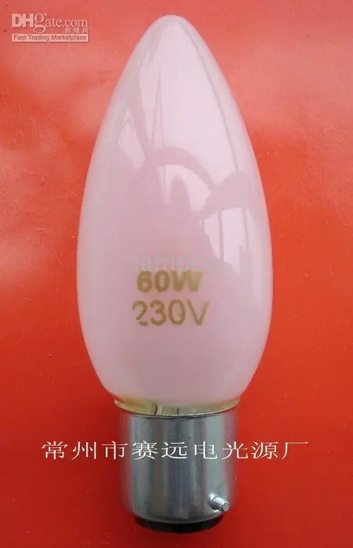 

ba22d 230v 30w white a138 GOOD! miniature lamp