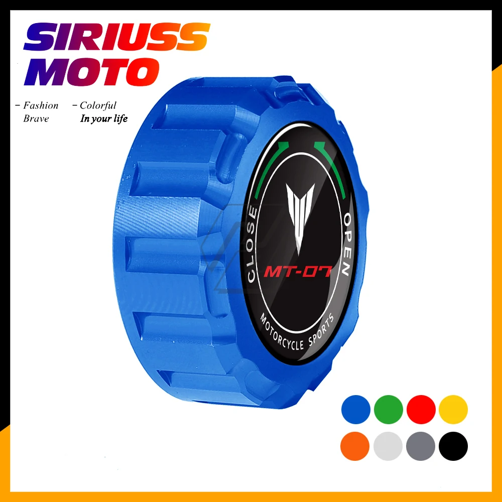 

CNC Motorcycle Rear Brake Reservoir Cap Case for Yamaha MT07 MT-07 FZ07 2014-2017