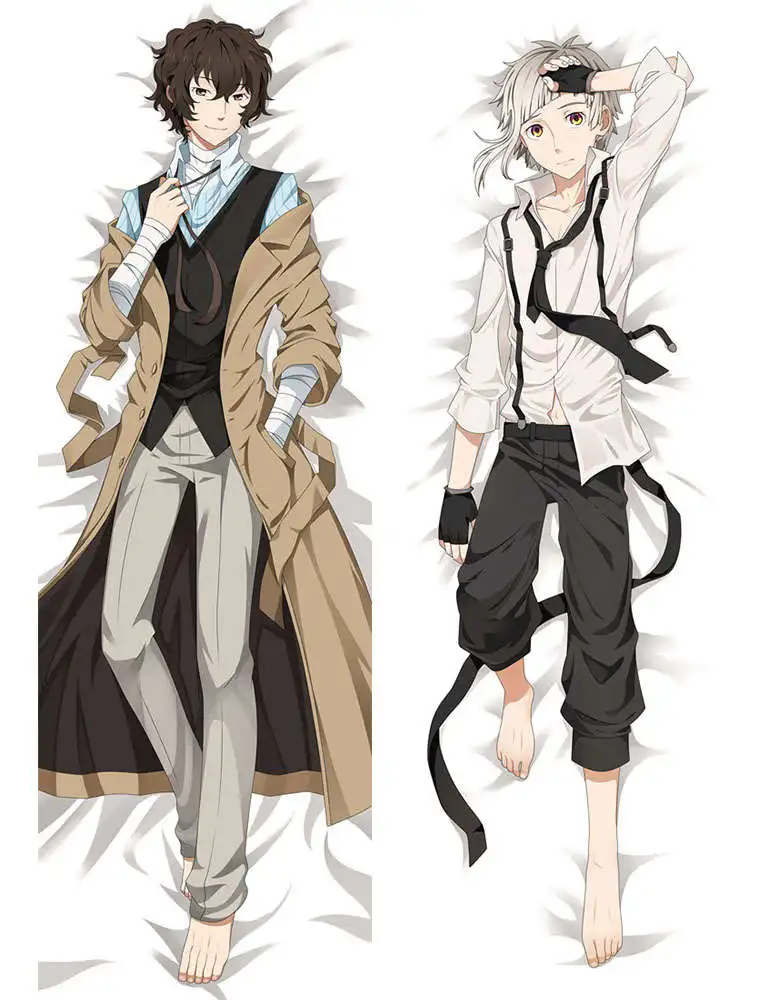 Bungou Stray Dogs Anime Characters Dazai Osamu & Akutagawa Ryunosuke Pillow Cover - Izumi Kyoka Body Pillowcase image 6