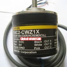 1 шт. E6C2-CWZ1X 2000 P/R кодировщик для OMRON/Инкрементальный ротационный кодировщик/2000 линия скорости кодировщик
