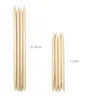 HYTOOS 100Pcs Nail Art Design Orange Wood Sticks Double-end Cuticle Pusher Remover Pedicure Manicure Care Cleaner ► Photo 3/5