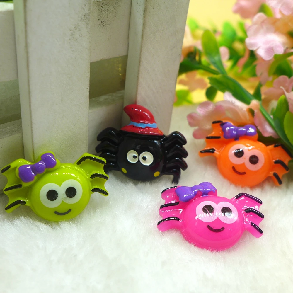 10pcs halloween spider flatback resin cabochon embellishment diy accessories scrapbooking crafts for decoration - Religious Halloween Crafts 10pcs halloween spider flatback resin cabochon embellishment diy accessories scrapbooking crafts for decoration - Religious Halloween Crafts