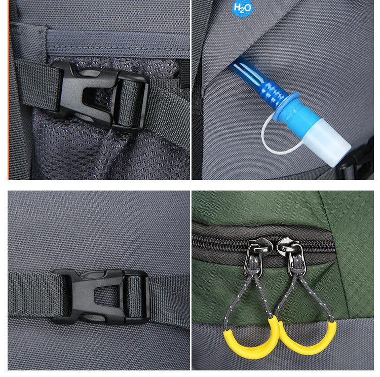 60L унисекс водонепроницаемый мужской рюкзак дорожная сумка спортивная сумка для отдыха на открытом воздухе Кемпинг Альпинизм Туризм Альпинизм рюкзак для мужчин