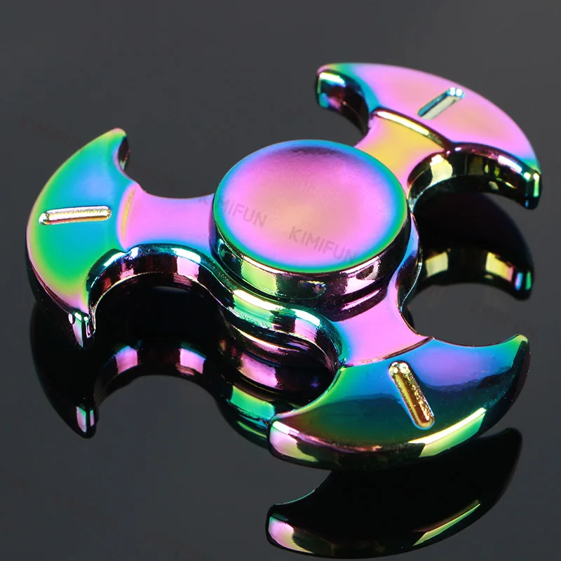 

MINI Colorful OMAHAWK Fidget Toy Hand Spinner For Autism and ADHD Kids/Adult Funny Anti Stress 606 steel Bearing KIMIFUN
