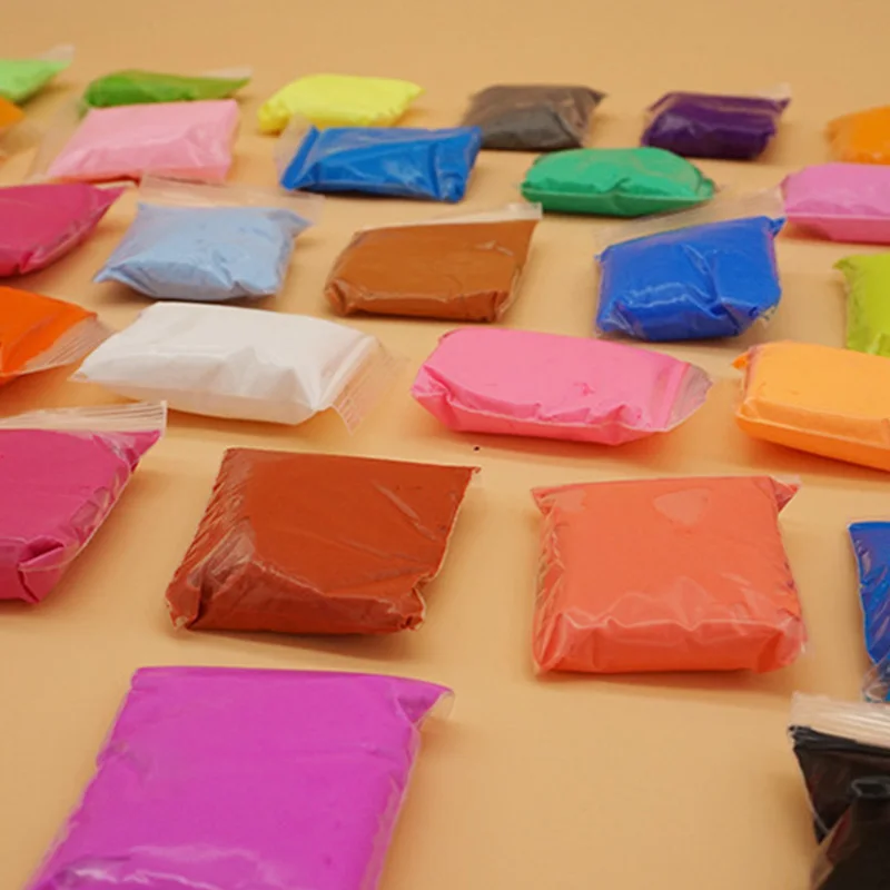 12pcs 24pcs 36pcs/bag Colored Playdough Light Clay Toys Slime Air Dry Hand Kid Casting DIY Tool Soft Plasticine Toy Polymer Clay 12pcs 24pcs 36pcs/bag Colored Playdough Light Clay Toys Slime Air Dry Hand Kid Casting DIY Tool Soft Plasticine Toy Polymer Clay