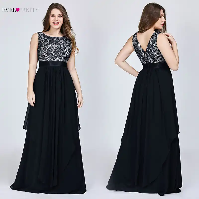 vestidos de fiesta plus sizes