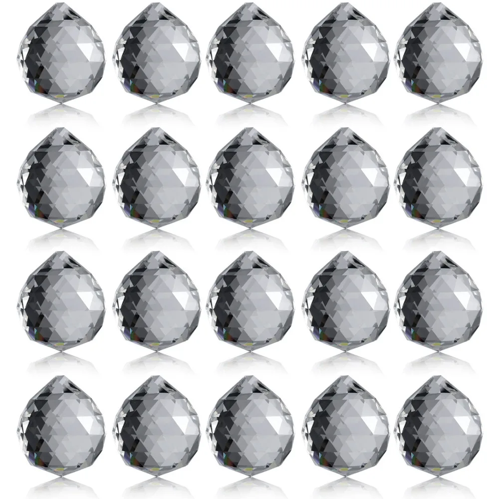 Neewer 20 Pack 1 75 дюйма/40 мм прозрачный хрустальный шар подвеска Призма в стиле Ловца