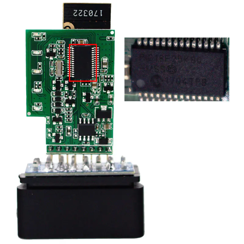 XTYDIAG ELM327 wifi OBDII интерфейс ELM 327 WI FI V1.5 PIC18F25K80 чип Автомобильный Диагностический Сканер Поддержка всех OBD2 протоколов