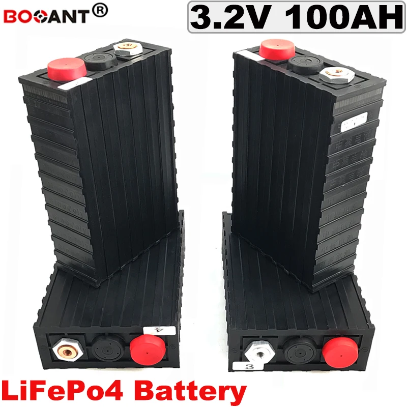 Best 3.2V 100Ah LiFePO4 Battery Rate For Electric Bicycle/EV/Solar System Lithium Battery 12V 24V 48V 60V 72V 100AH Free Shipping 0