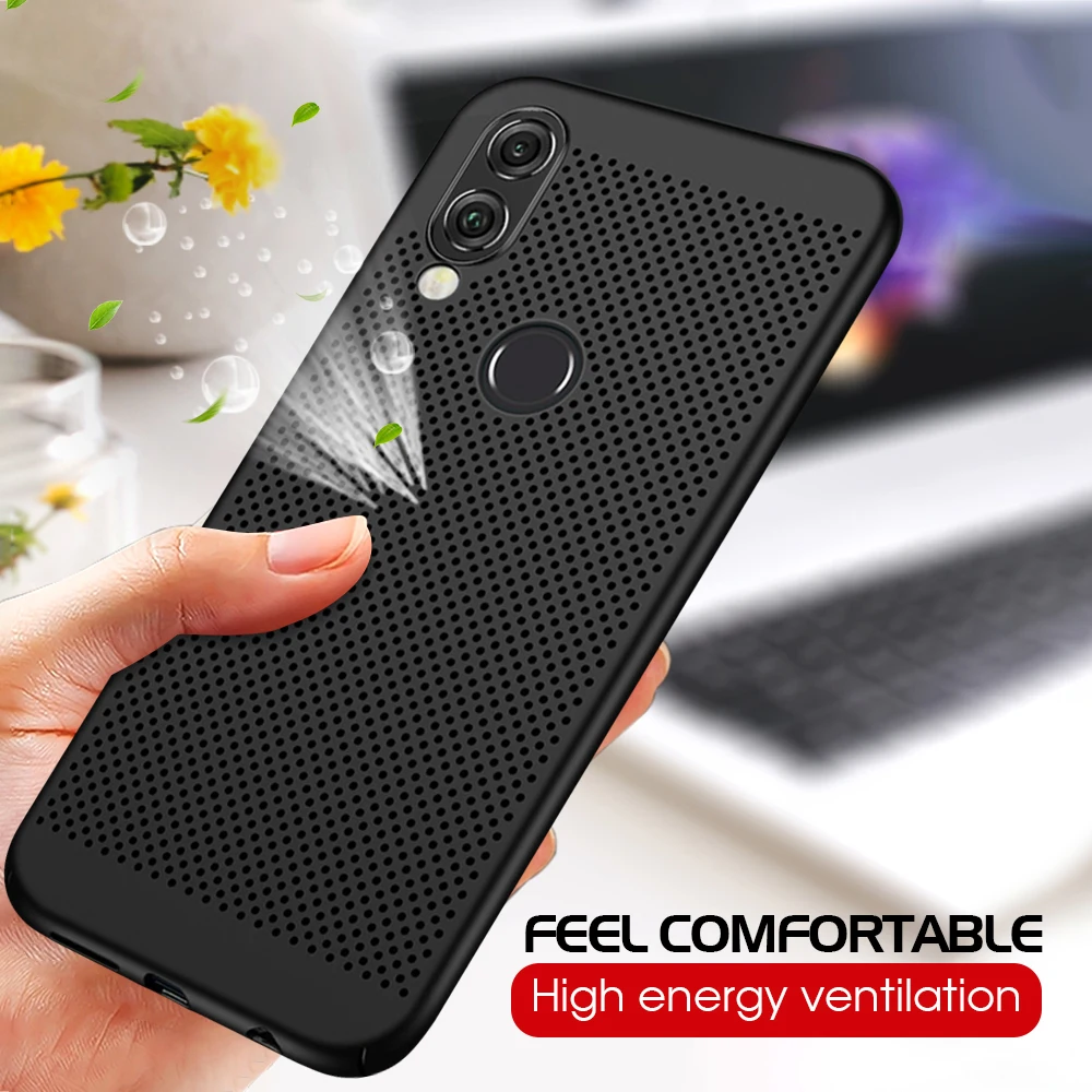

Matte Cases for Xiaomi Redmi Note7 Heat Dissipation case on Redmi K20 Pro 7Pro 7A Y3 Mi 9t CC9E hard PC Cover redmi Note 6 case