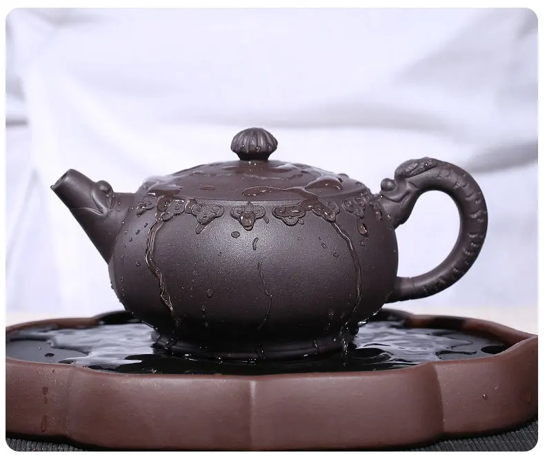 Исин чайник mine из фиолетовой глины чайник Китайский cermaic чай заваривание чая аутентичная ручная работа, из фиолетовой глины чайник