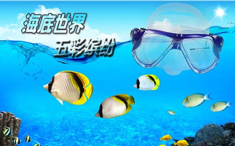 SBART маска для подводного плавания, ныряния с дыхательной трубкой, полностью упрочненное стекло, очки для подводного плавания, силиконовая маска для подводного плавания, набор для плавания easybreak