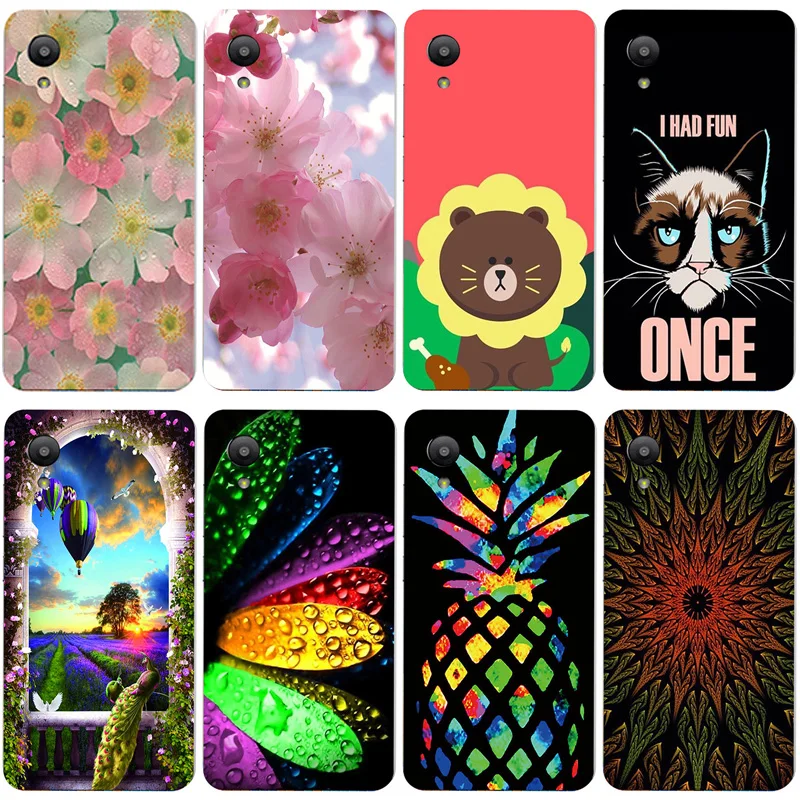 

Soft TPU Flower Printed Phone Case for Sharp Aquos S3 Mini Cell Phone Cases Silicone Printing Back Cover Skin Coque Shell