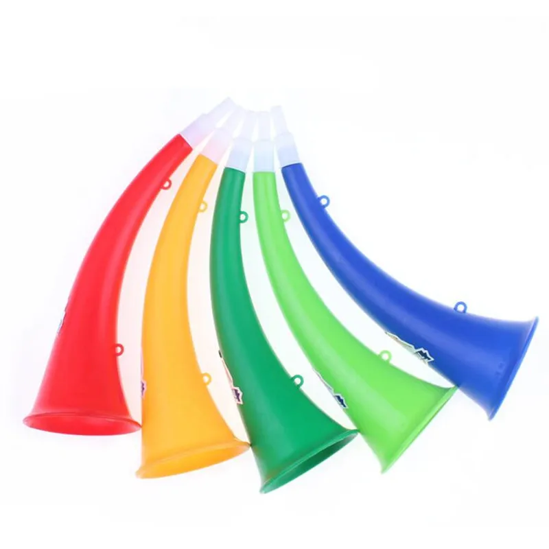 Football Horn Trumpet Whistles Noise Maker Kids Toys Cheerleader Cheering Props Hand Clapper Birthday Party Favor Gift Navidad