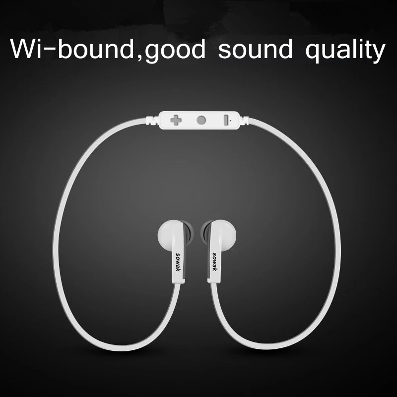 

Bluetooth Headset Wireless Earphone Bluetooth Earpiece Sport Running Stereo Earbuds for iPhone 7 6 5Plus Android phone