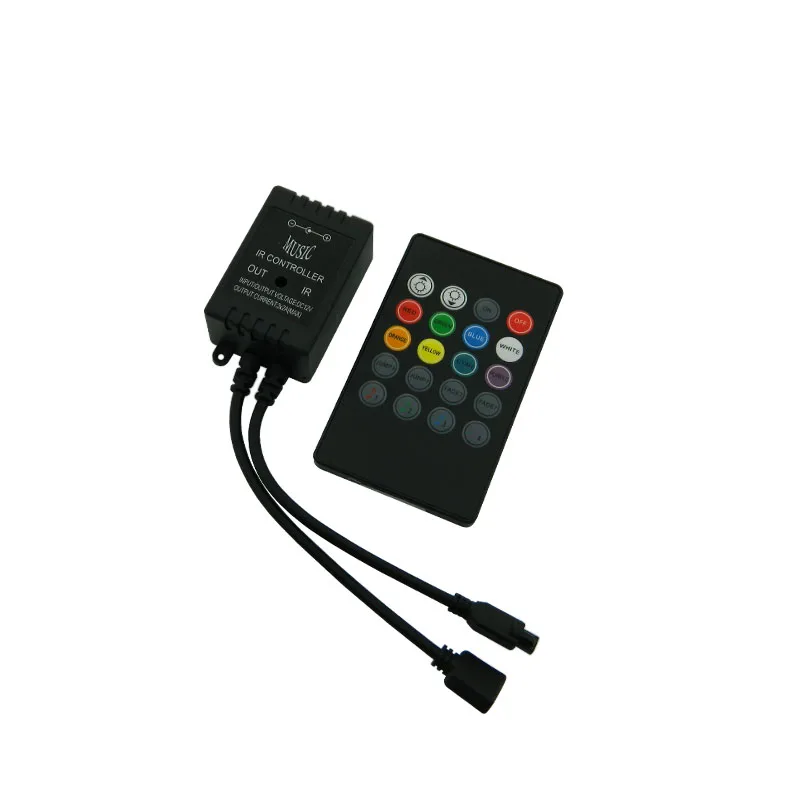 10X дизайн RGB светодиодные ленты ИК музыкальный контроллер