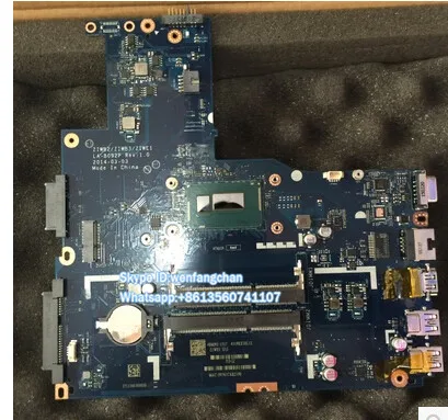 

Free Shipping For B50-70 E40-70 Motherboard mainboard with i3-4040 Cpu   Rev:1 ZIWE1 ZIWB2 ZIWB3 LA-B092P 100% Tested