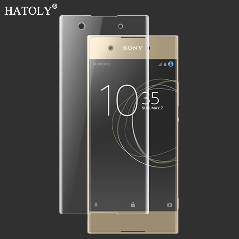 Защитная пленка для Sony Xperia XA1 Plus изогнутая защитная из ТПУ | Мобильные телефоны и