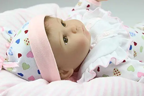 Ребенка год Reborn Детские Реалистичного Toddle куклы детские 18 &quotмягкий силиконовый