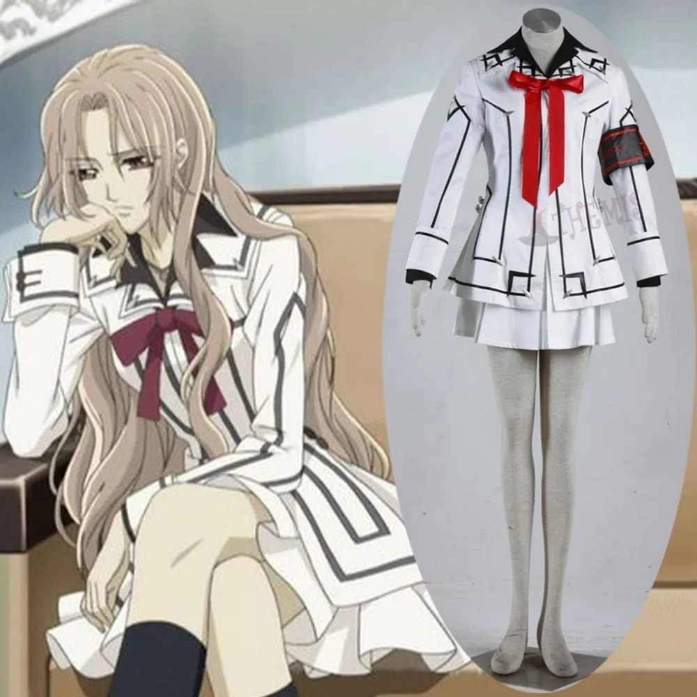 Athemis Casual Dress Clothes Vampire Knight Yuki Cosplay Costumes