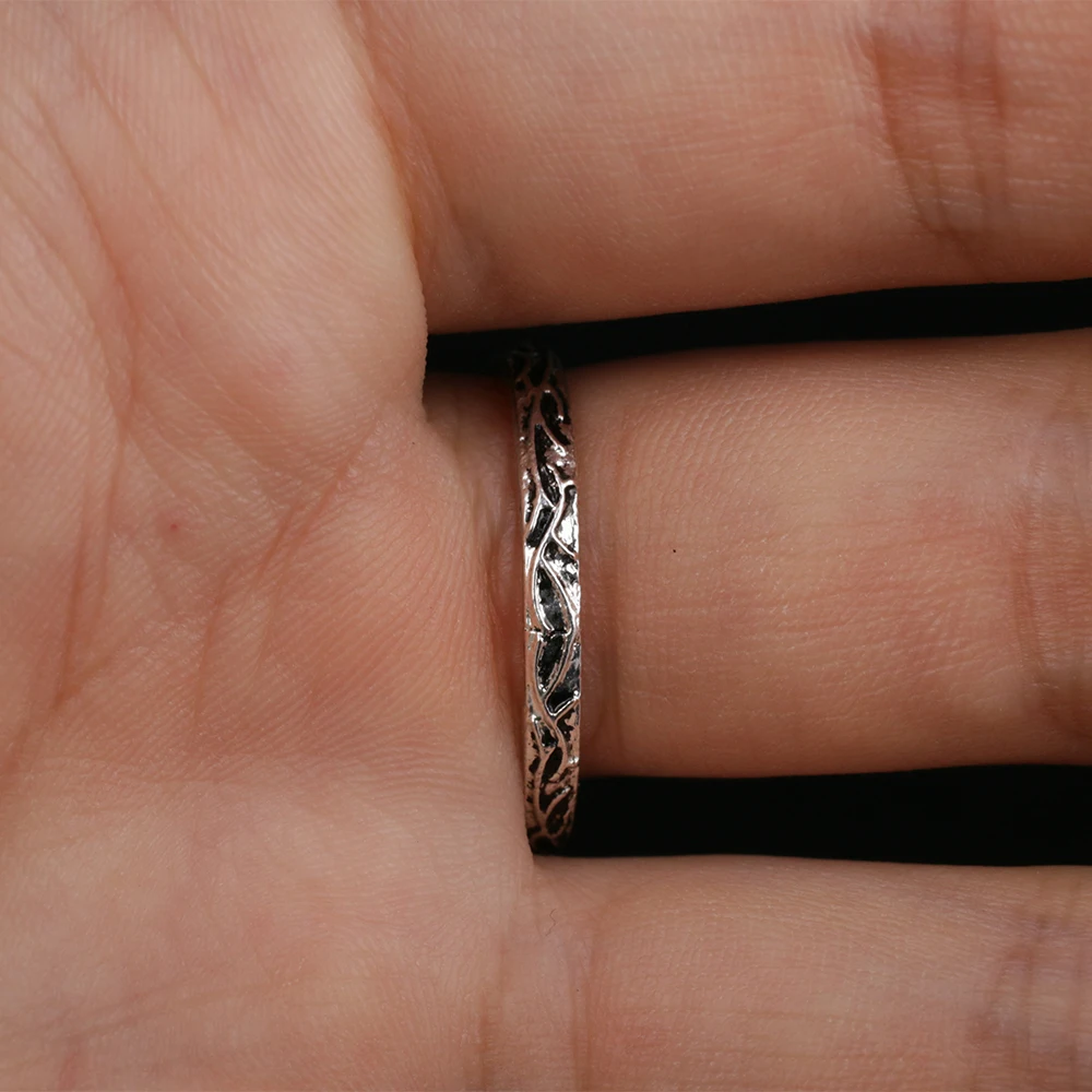 Cosplay Game Dark Soul Ring Life Ring Dark Vintage Ring Fashion Ring Size 9 Unisex Halloween Party Prop (4)