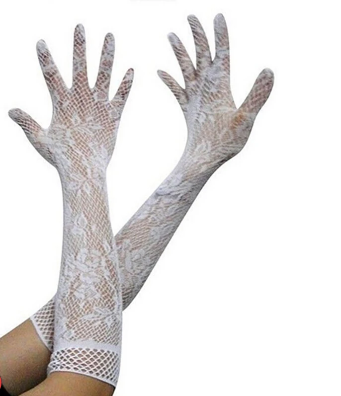 MYTL Women's Sexy Lace Party Gloves