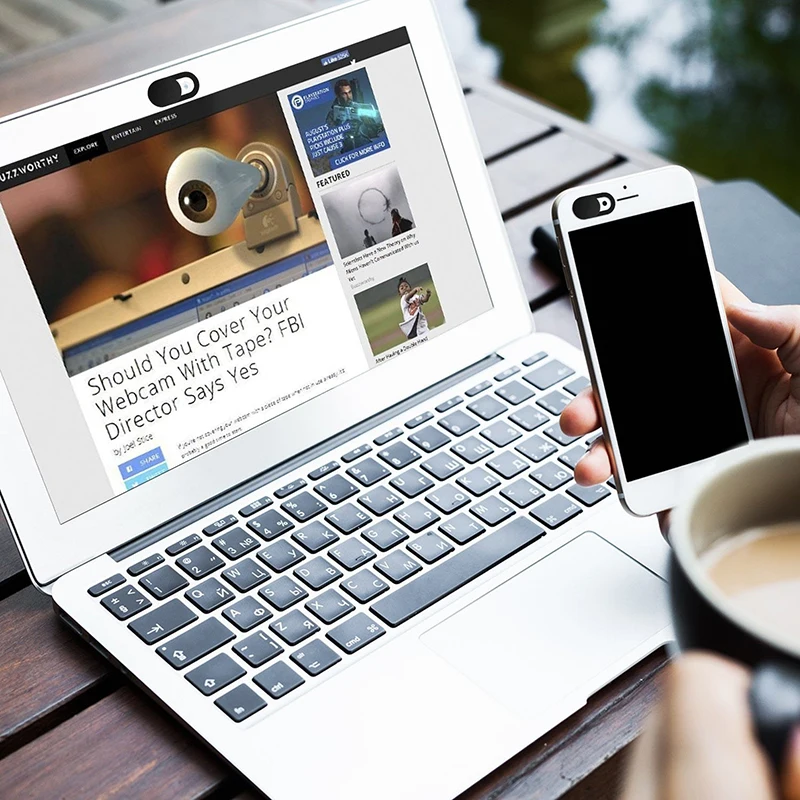 Крышка камеры ноутбука затвор веб-камера чехлы для iPad компьютер Macbook планшет смартфоны ультра тонкий пластиковый слайдер стикер конфиденциальности