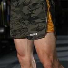 Летние новые высококачественные модные мужские шорты полиэстер военный Камуфляжный Мужской Повседневные Шорты однотонные пляжные