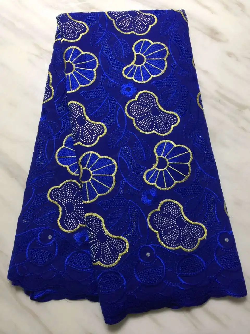 

African Dry Lace Fabric Swiss Voile Swiss Cotton Lace High Quality 2019 COTTON Lace Fabrics For Wedding F16DE271
