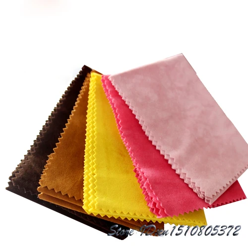 

2pcs/lot 925 Silver Polish Cloth Superior Suede Jade Jewelry Polish Cloth Soft Jewelry Cleaner 20*30cm