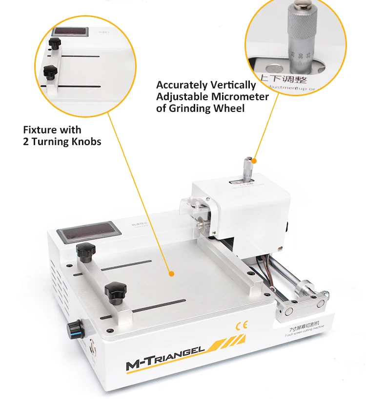 ЖК-машина для резки для IPhone Xiaomi Redmi huawei samsung, ремонт экрана мобильного телефона M-Triangel бренд