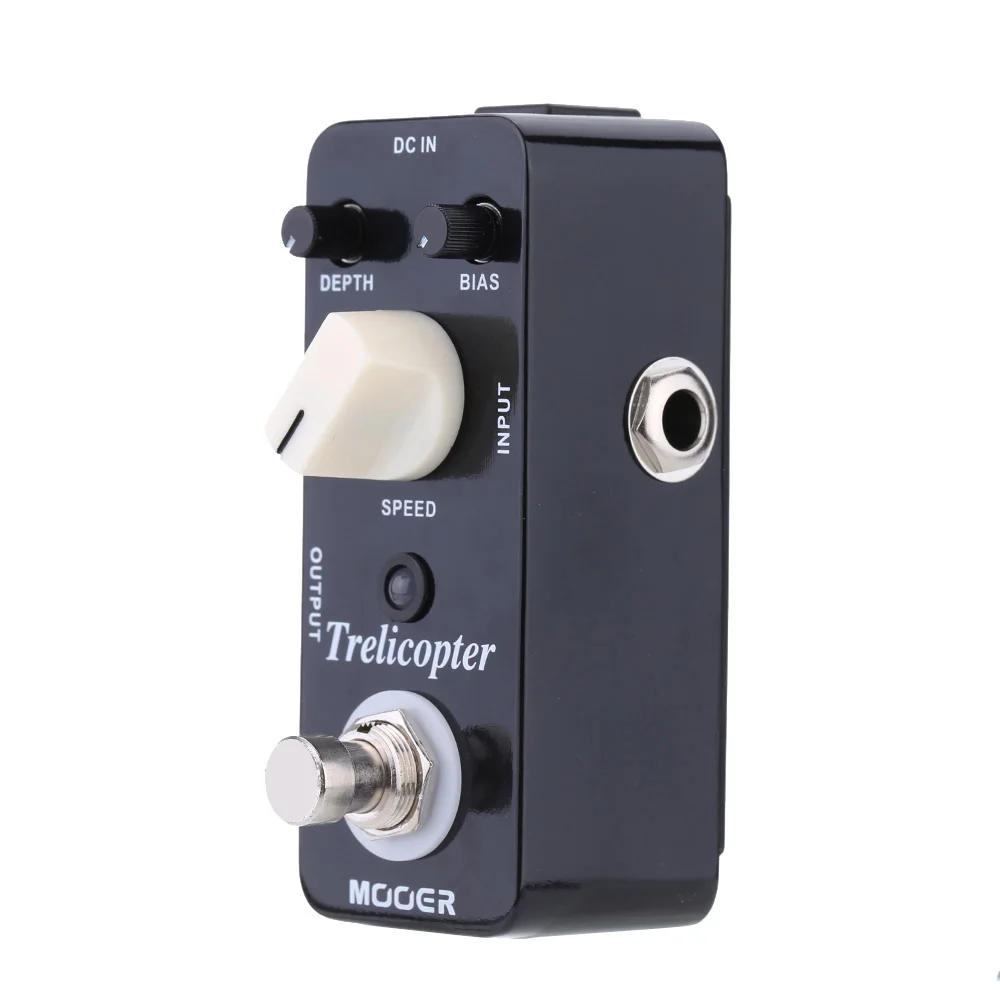 Mooer Trelicopter Micro Mini оптический тремоло педаль эффектов для электрогитары настоящий