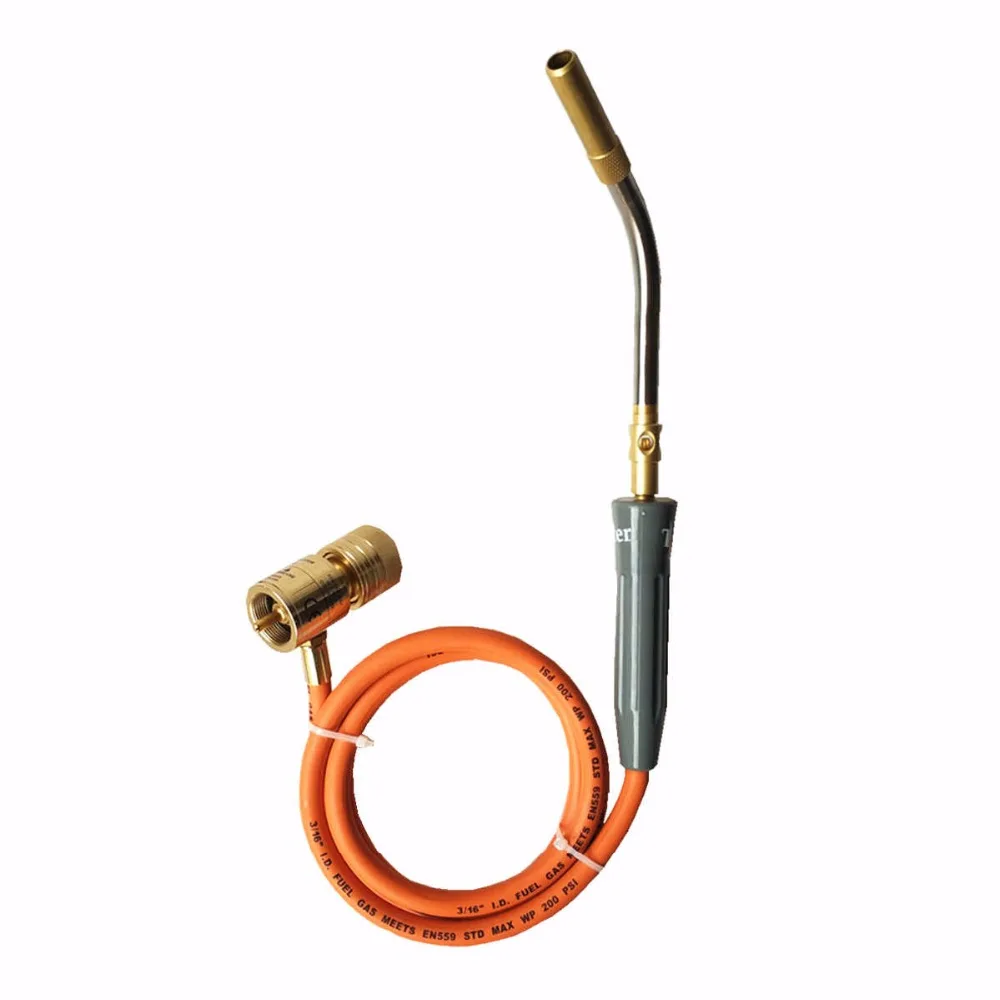 MAPP газовый паяльный фонарь 1 5 м (5 футов) шланг газовая паяльная горелка сварочная