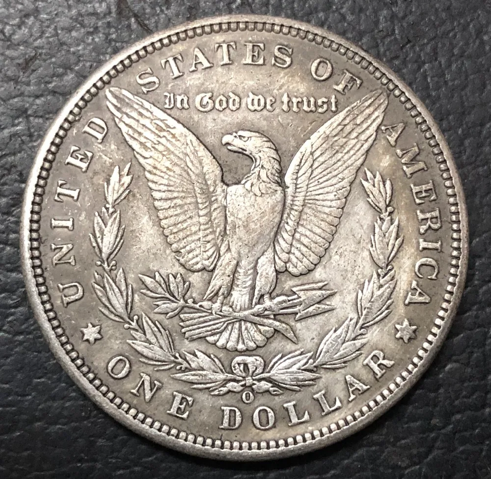 1896 (P.S.O) Соединенные Штаты Morgan One Dollar Посеребренная копия монеты (Выберите любой