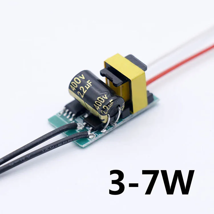 Светодиодный неизолированный драйвер 5 Вт-40 Вт 115mA220mA 20-182 в Светодиодный источник питания AC175-265V светодиодный трансформатор для светодиодный лампы Blub