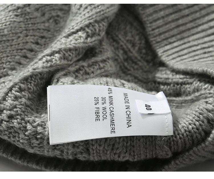 Модный брендовый зимний шерстяной и кашемировый вязаный теплый костюм, вязаный свитер+ кашемировые брюки из норки, комплект из двух предметов для отдыха wj1560