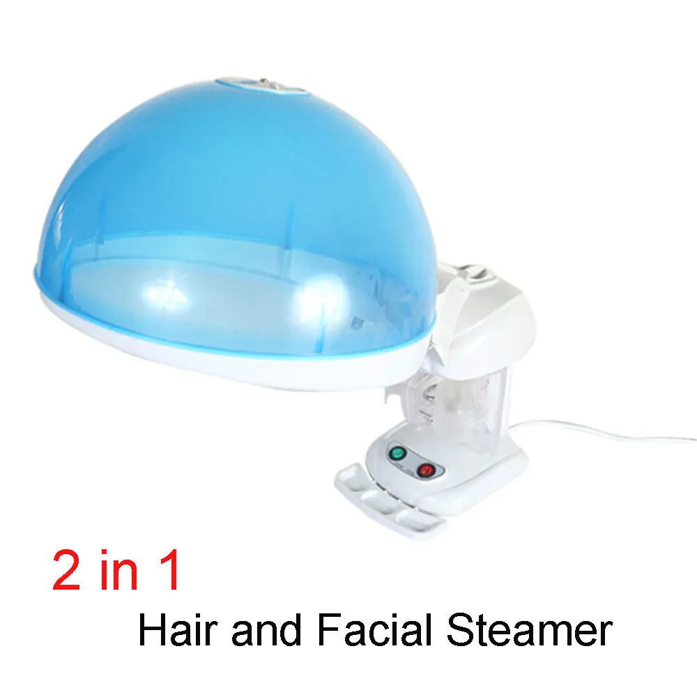 

China Factory" 2 in 1 portable ozone Hair and Facial Steamer Face Hair Spa Home/Salon Use Christmas Gift