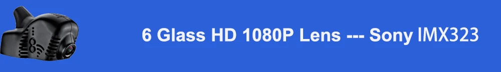 6 Glass HD 1080P Lens --- Sony