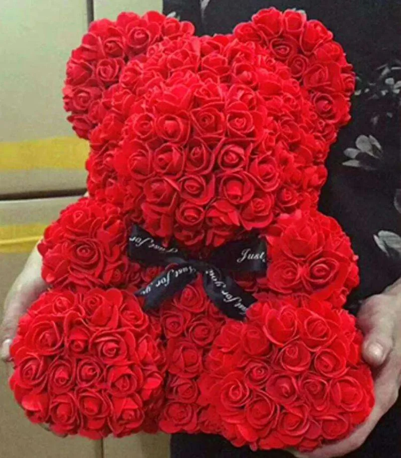 36/72/144 шт. 2 см Декоративные Teddy Bear розы из вспененного полиэтилена, искусственный цветок розы Букет для дома Свадебные украшения DIY ВЕНОК в форме искусственных цветов